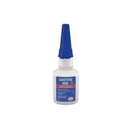 Adhesivo Instantáneo LOCTITE® 406, color Transparente, presentación 20 gr