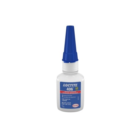 Adhesivo Instantáneo LOCTITE® 406, color Transparente, presentación 20 gr