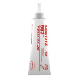 Sellador de Roscas LOCTITE® 567 de Resistencia Baja, Color Blanco, en presentación de 250 ml