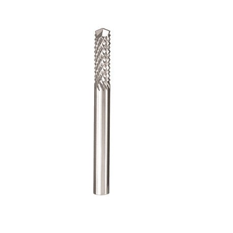Router FGR-9, diam. de corte 1/2 pulg X 1 pulg longitud de corte, 1/2 pulg de diam. De zanco, 3 pulg de largo total, corte Fibr
