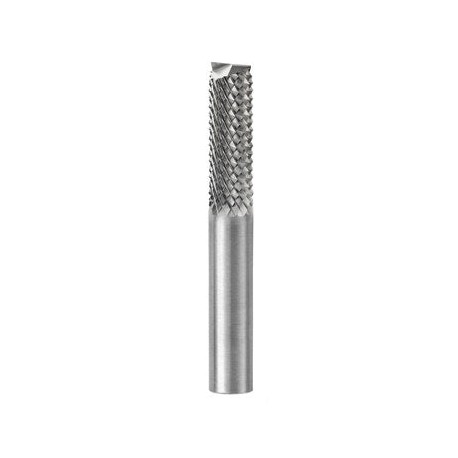 Router FGR-6, diam. de corte 1/4 pulg X 3/4 pulg longitud de corte, 1/4 pulg de diam. De zanco, 2-1/2 pulg de largo total, cort