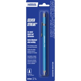 Marcador de Pintura Sólida Silver-Streak® Aplicación en Trazos, Color Plateado