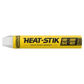 Marcador de Pintura Sólida Heat Stik® Aplicación en Superficies Calientes, Color Blanco