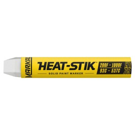 Marcador de Pintura Sólida Heat Stik® Aplicación en Superficies Calientes, Color Blanco