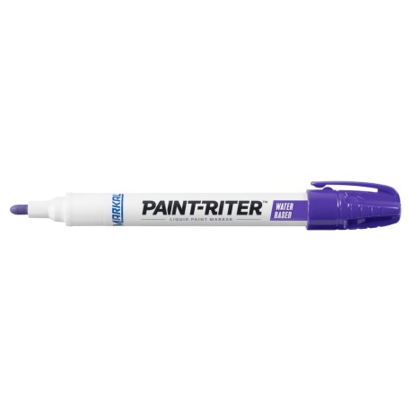 Marcador de Pintura Líquida Permanente Paint-Riter®, para Uso General, Color Purpura