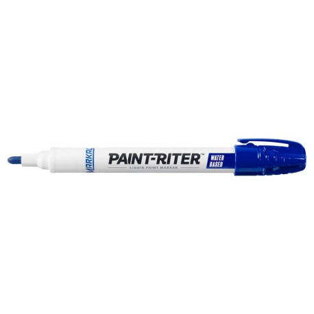 Marcador de Pintura Líquida Permanente Paint-Riter®, para Uso General, Color Azul