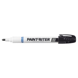 Marcador de Pintura Líquida Permanente Paint-Riter®, para Uso General, Color Negro
