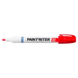 Marcador de Pintura Líquida Permanente Paint-Riter®, para Uso General, Color Rojo