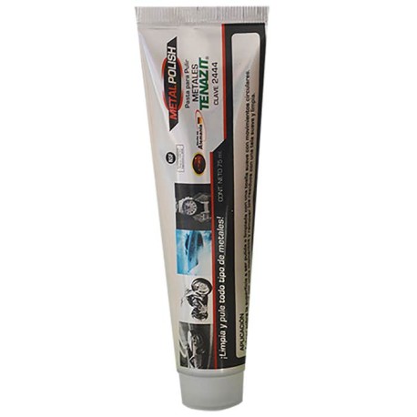 Pastas para Pulido de metal, tubo de 75ml