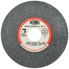 Rueda abrasiva para rectificado de tipo 1, 6 pulg X 1 pulg X 1 pulg de grano 36