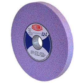 Rueda abrasiva para rectificado de tipo 1, 8 pulg X 1/2 pulg X 1-1/4 pulg de grano 80