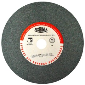 Rueda abrasiva para rectificado de tipo 1, 10 pulg X 1 pulg X 1 pulg de grano 60