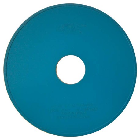 Rueda para rectificado de CBN tipo 1A1, 6 pulg X 1/4 pulg X 1-1/4 pulg X 1/4 pulg X 1/8 pulg