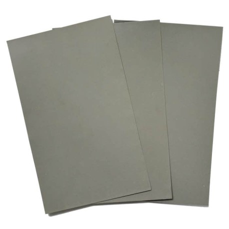Hoja de lija  de Carburo de Silicio, raspado A Papel Impermeable, 5-1/2 pulg X 9 pulg de grano 2000