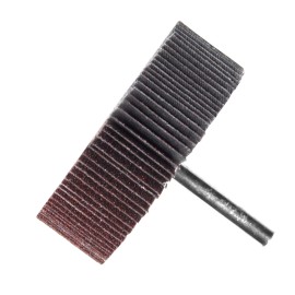 Rueda flap con vástago de Óxido de Aluminio, 2 pulg X 1/2 pulg X 1/4 pulg de grano 60