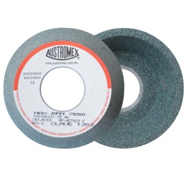 Rueda para rectificado Automotriz  de tipo 11, 4 Pulg X 1 1/2 Pulg X 1 1/4 Pulg de grano 60