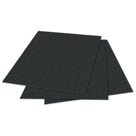 Hoja de lija  de Carburo de Silicio, raspado A Papel Impermeable, 9 pulg X 11 pulg de grano 600