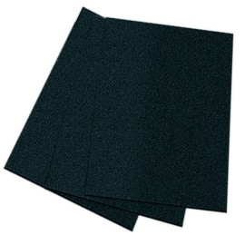 Hoja de lija  de Óxido de Aluminio, raspado J Tela de gran exibilidad, 9 pulg X 11 pulg de grano Grueso