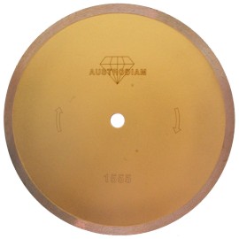 Disco de corte de diamante, tipo DDRC, Diam. 10 pug, espesor 0.078 pulg, barreno 5/8 pulg, 10 mm de altura de segmento
