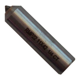 Rectificador de diamante monopunta tipo RMP22, 7/16 pulg X 1-5/8 pulg 0.25 quilates