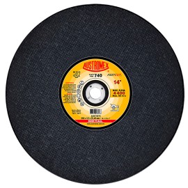 Disco de corte,  tipo  41, medidas 4-1/2 pulg X 1/8 pulg X 1 pulg