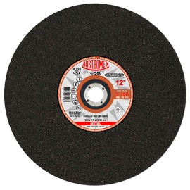 Disco de corte,  tipo  41, medidas 12 pulg X 3/32 pulg X 1-1/4 pulg