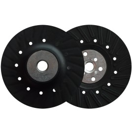 Respaldo para montar discos de lija de 7 pulg