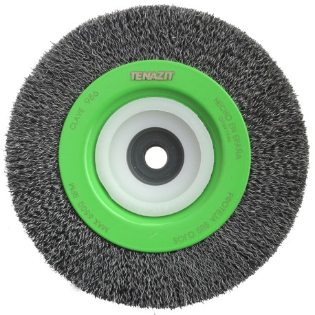 Cepillo Circular, 6 pulg X 7/8 pulg, Multi-eje (2”, 1-3/8”, 1-3/16”, 1”, 7/8”, 3/4”, 5/8”,1/2”), calibre 0.014 pulg