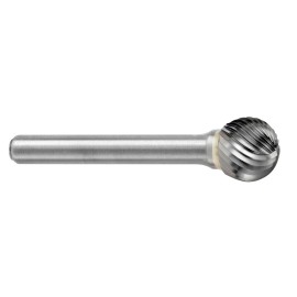 Lima Rotativa SD-5M, diam. de 12.7 mm X 10.8 mm de longitud,  X 6 mm de diam. de zanco y 161 mm de largo total, corte , Sin rec