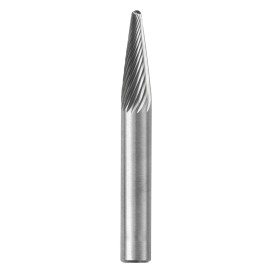 Lima Rotativa SL-42, diam. de 1/8 pulg X 1/2 pulg de longitud,  X 1/8 pulg de diam. de zanco y 3 pulg de largo total, corte Sen