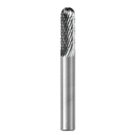 Lima Rotativa SC-42, diam. de 1/8 pulg X 4/7 pulg de longitud,  X 1/8 pulg de diam. de zanco y 3 pulg de largo total, corte Dob