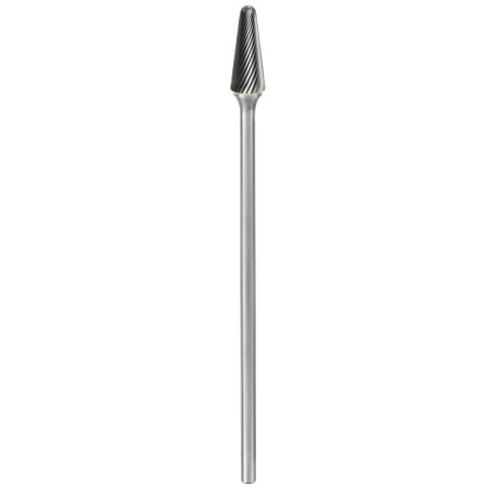 Lima Rotativa SL-3, diam. de 3/8 pulg X 1 pulg de longitud,  X 1/4 pulg de diam. de zanco y 7-1/5 pulg de largo total, corte Se