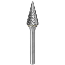 Lima Rotativa SM-6, diam. de 5/8 pulg X 1 pulg de longitud,  X 1/4 pulg de diam. de zanco y 2-7/8 pulg de largo total, corte Do