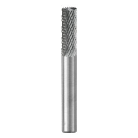Lima Rotativa SB-1, diam. de 1/4 pulg X 5/8 pulg de longitud,  X 1/4 pulg de diam. de zanco y 2 pulg de largo total, corte Dobl