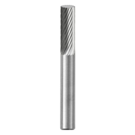 Lima Rotativa SA-43, diam. de 1/8 pulg X 4/7 pulg de longitud,  X 1/8 pulg de diam. de zanco y 3 pulg de largo total, corte Sen