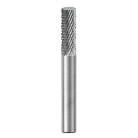 Lima Rotativa SA-43, diam. de 1/8 pulg X 4/7 pulg de longitud,  X 1/8 pulg de diam. de zanco y 2 pulg de largo total, corte Dob