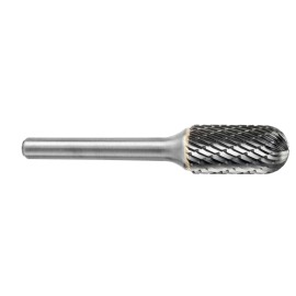 Lima Rotativa SC-5M, diam. de 12.7 mm X 25 mm de longitud,  X 6 mm de diam. de zanco y 175 mm de largo total, corte , Sin recub
