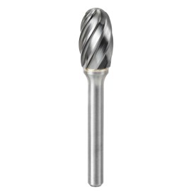 Lima Rotativa SE-5, diam. de 1/2 pulg X 7/8 pulg de longitud,  X 1/4 pulg de diam. de zanco y 2-5/8 pulg de largo total, corte 