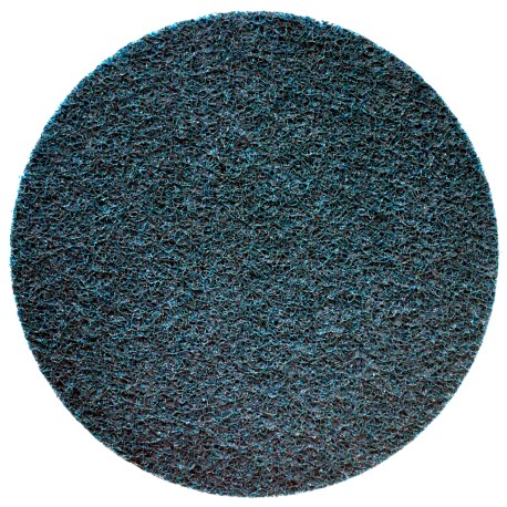 Disco de fibra tipo DF, diam. 7 pulg, grano muy fino, color azul, sistema de sujeción ultra grip
