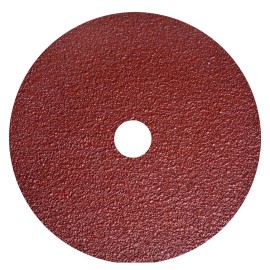 Fibrodisco de Óxido de Aluminio, 4 1/2 Pulg X 7/8 Pulg de grano 36 con respaldo de Fibra Vulcanizada