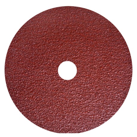 Fibrodisco de Óxido de Aluminio, 4 1/2 Pulg X 7/8 Pulg de grano 36 con respaldo de Fibra Vulcanizada